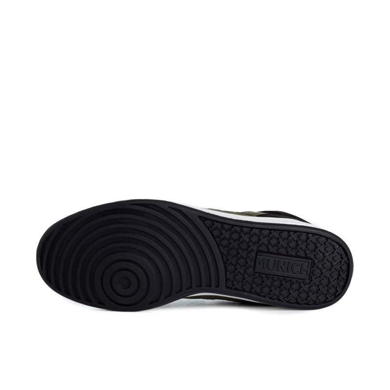 Zapatillas de bota MUNICH verde, negro y blanco 4056001