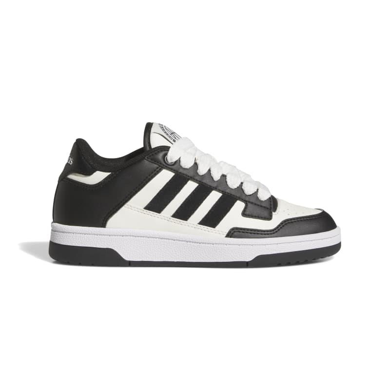 Zapatillas para niño ADIDAS RAPID COURT LOW J blanca y negra JR0166