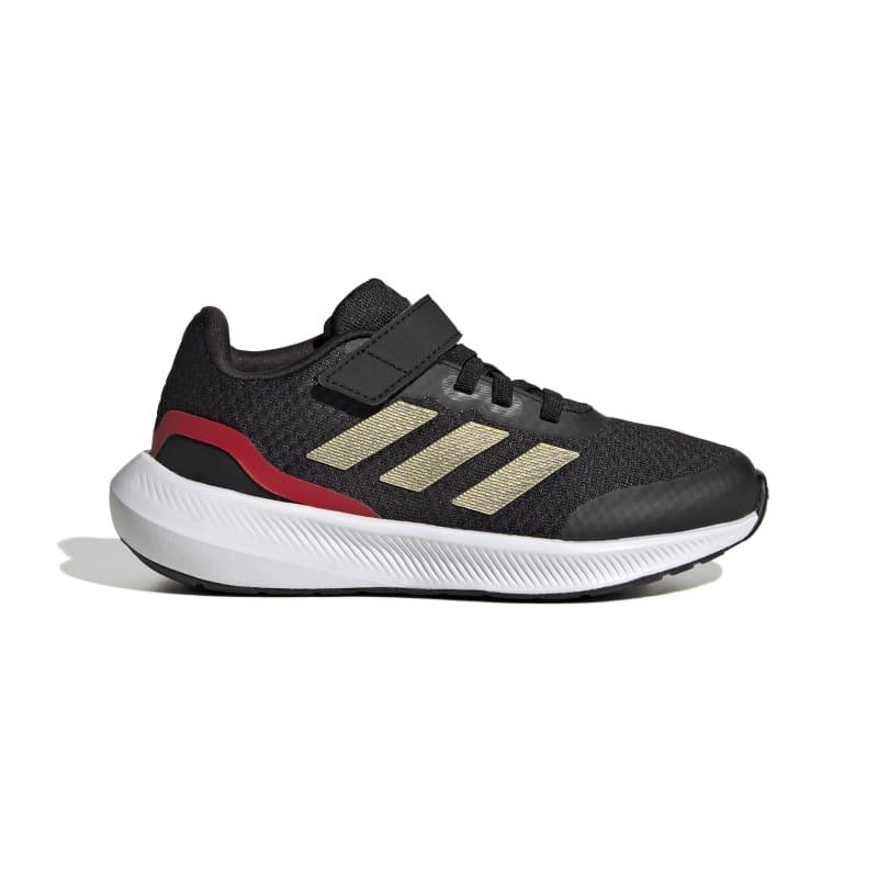 Zapatillas running niño-a ADIDAS RUNFALCON 3.0 negra y dorada IG5384