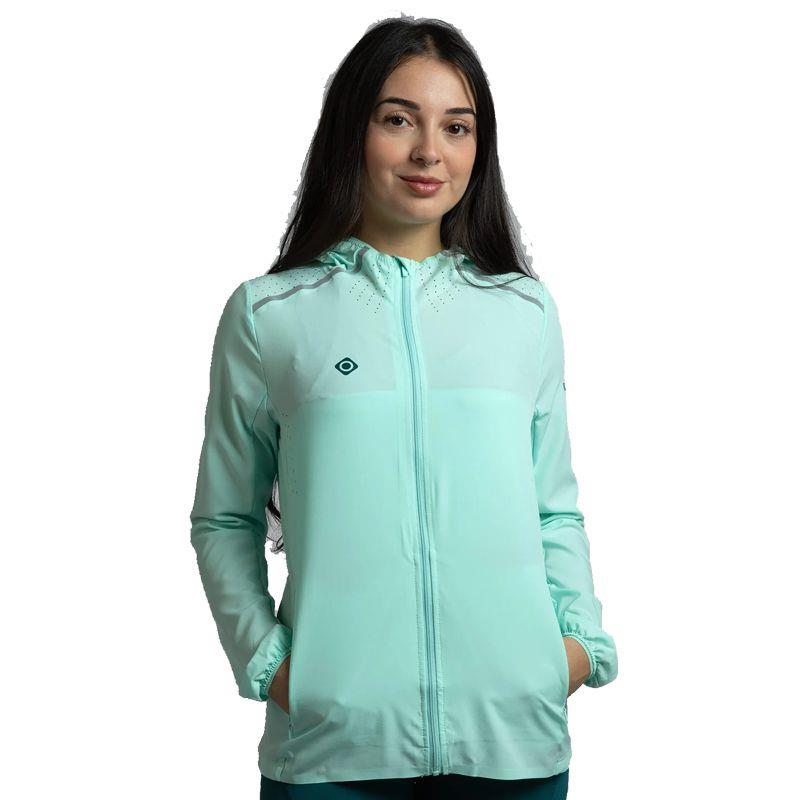 Chaqueta ligera para mujer IZAS ARASAL W verde agua