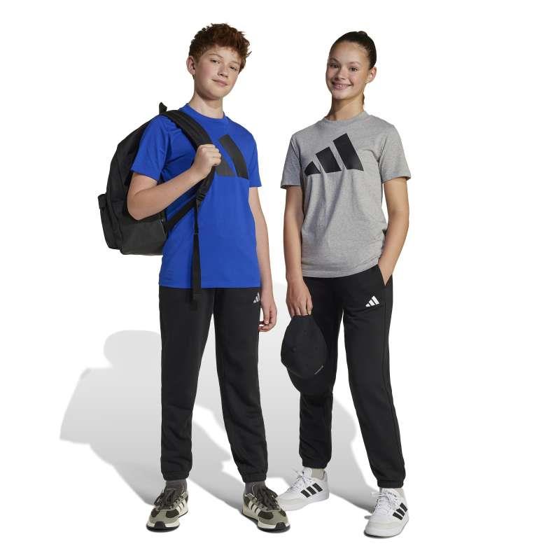 Pantalón largo para niño ADIDAS J SMALL LOGO FL 225 negro JC9765