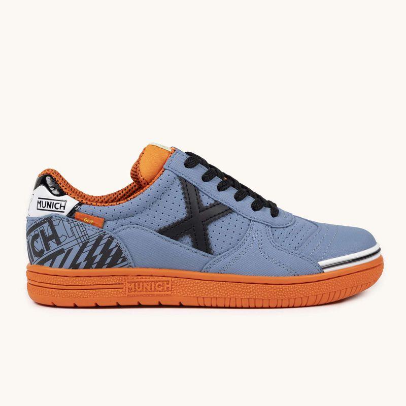 Zapatilla fútbol sala de niño MUNICH G-3 KID azul 1511449