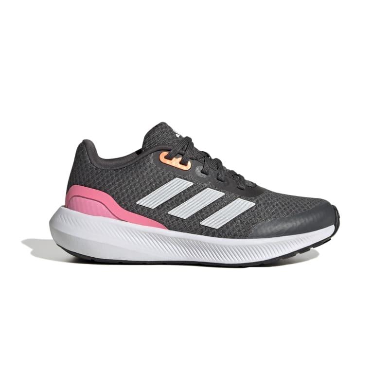 Zapatillas running niña-o ADIDAS RUNFALCON 3.0 gris y rosa HP5836