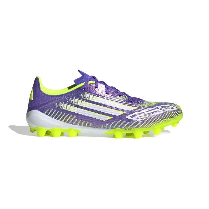 Botas de fútbol multitaco ADIDAS F50 LEAGUE 2G/3G AG morada JH7740