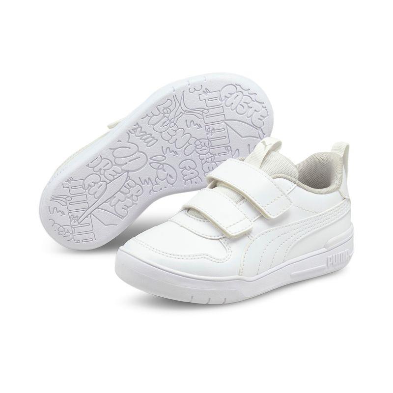 Zapatillas de niño PUMA MULTIFLEX SL V blanco 380741-06