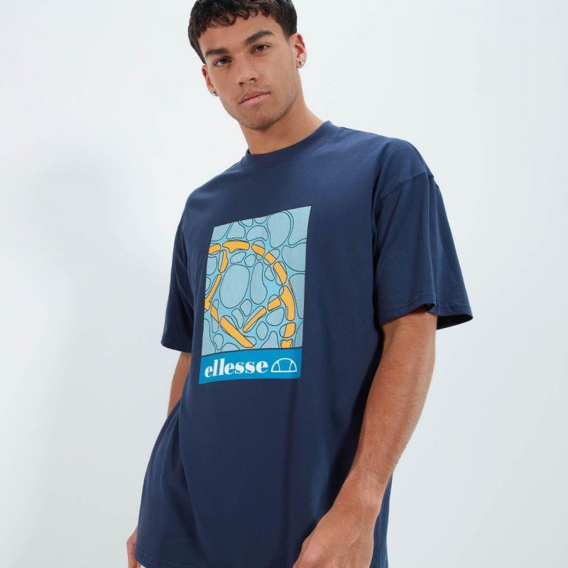 Camiseta manga corta ELLESSE ACQUARIO azul marino SHR17646
