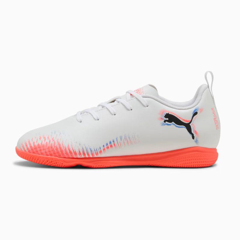 Zapatilla fútbol sala para niño PUMA FUTURE 8 PLAY IT JR blanco 108627-01