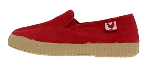 Zapatillas de niño WALK IN PITAS SLIPON rojo y caramelo 72426/7 RC-7-1