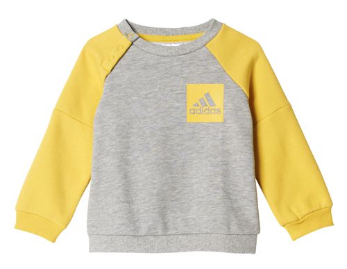 Chandal de bebé ADIDAS SPORT FLEECE azul y gris