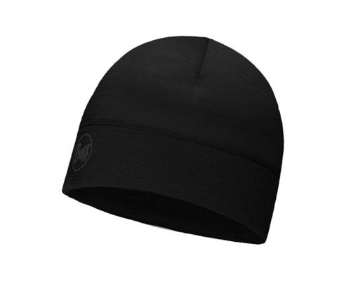 Gorro BUFF LIGHTWEIGHT MERINO WOOL negro 113013.999.10.00