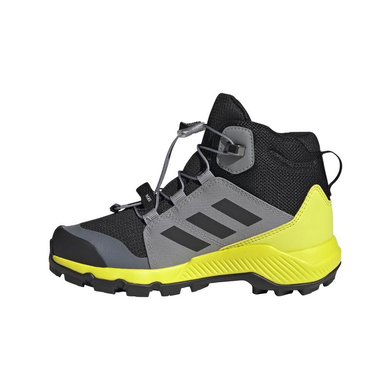Bota de montaña de niño-a ADIDAS TERREX MID GTX gris y negra