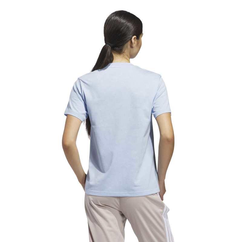 Camiseta manga corta para mujer ADIDAS UMBRELLAS azul claro