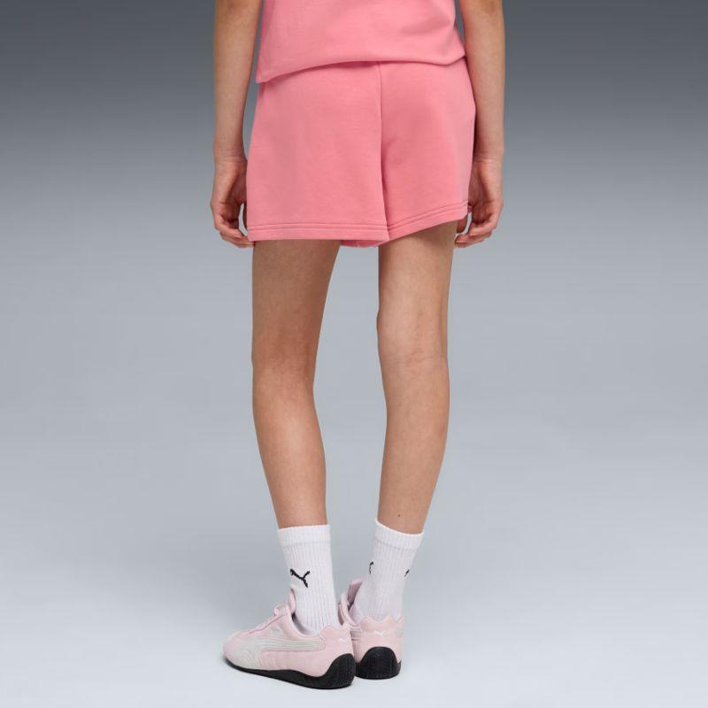 Pantalón corto para niña PUMA ESSENTIALS SMALL LOGO rosa