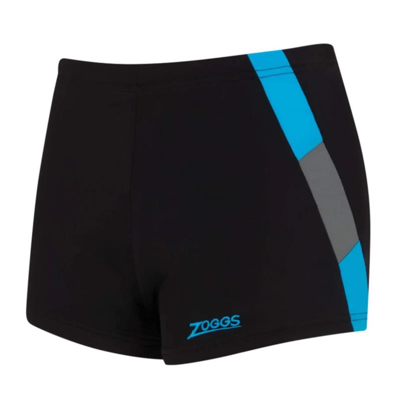 Bañador para niño ZOGGS SYDNEY JR negro y turquesa 463483-BKTQ