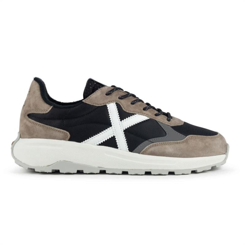 Zapatillas MUNICH BABEL negra y gris 4599022