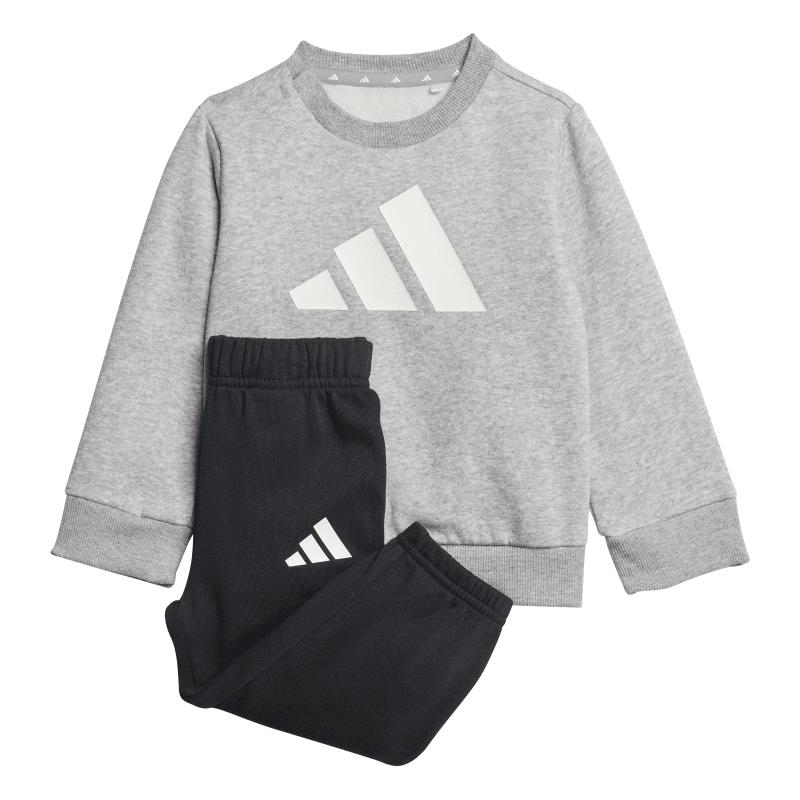 Chándal bebé ADIDAS BL FL JOG 240 gris y negro JY0614