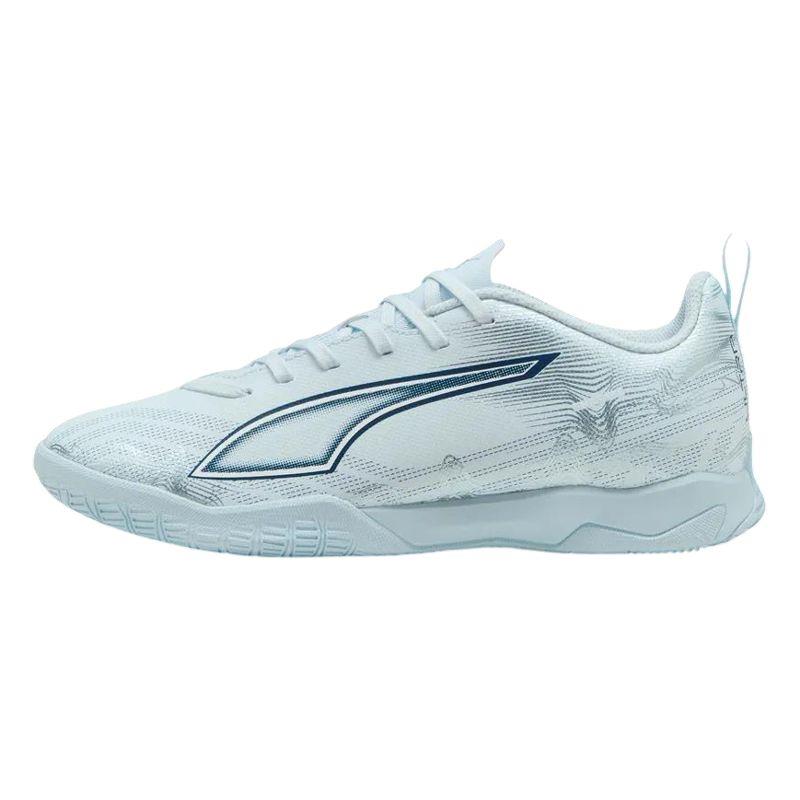 Zapatilla fútbol sala para niño-a PUMA ULTRA 6 PLAY IT JR azul claro 109056-03