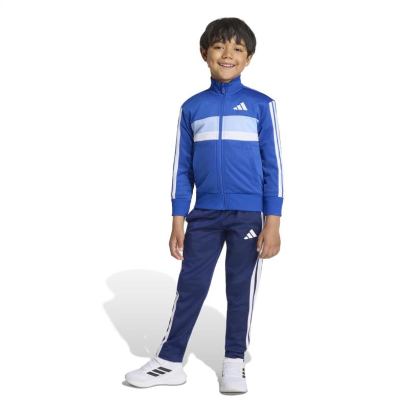 Chándal para niño ADIDAS TIBERIO azul y azul marino KZ0116