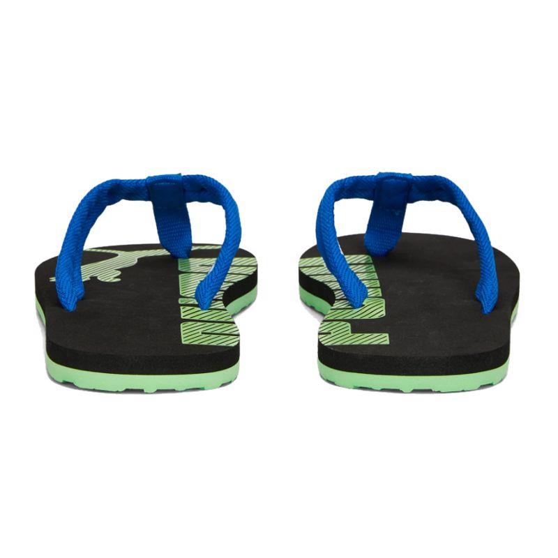Sandalia de dedo de niña-o PUMA EPIC FLIP V2 JR negro y azul