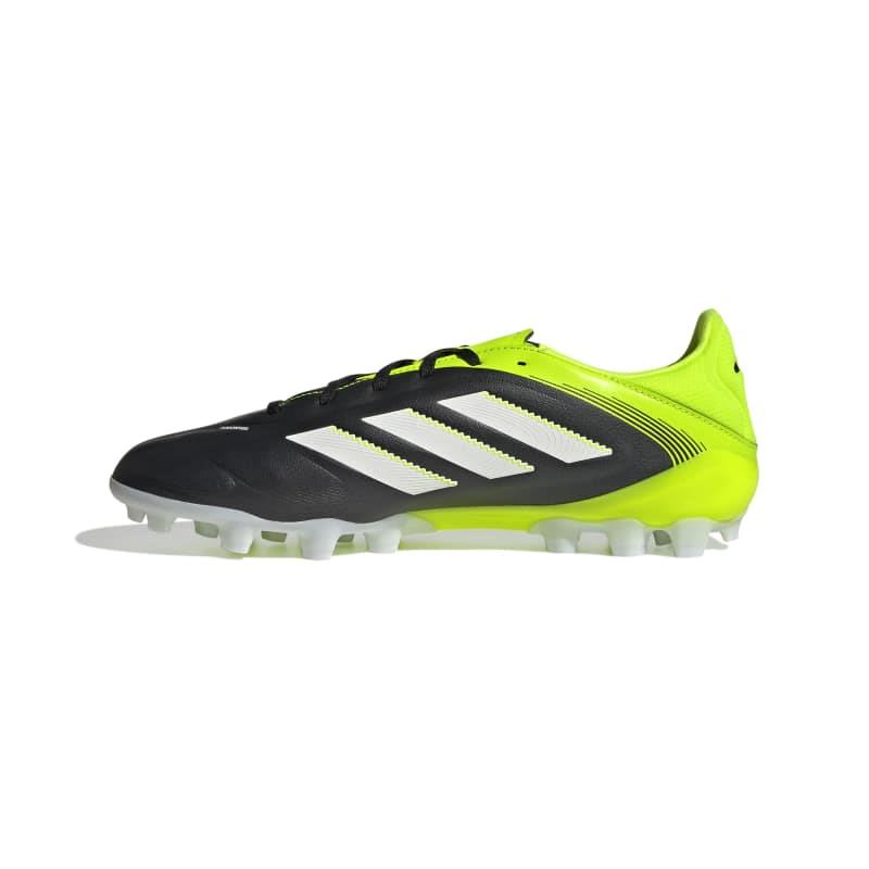 Botas de fútbol multitaco ADIDAS COPA PURE III LEAGUE 2G/3G AG negra/amarilla flúor