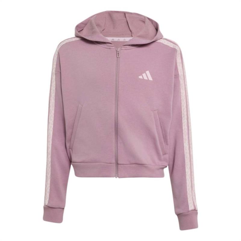 Chaqueta de niña ADIDAS SEASONALS ANIMAL lila claro KC7204
