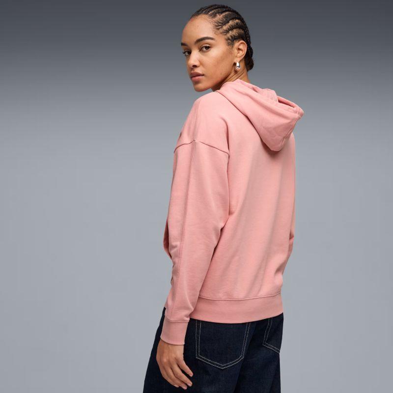 Sudadera con capucha para mujer PUMA ESSENTIALS ELEVATED rosa