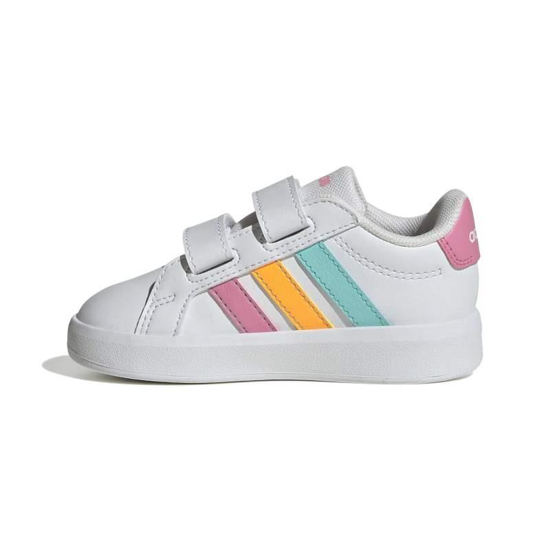 Zapatilla para niña ADIDAS GRAND COURT 3.0 blanca y varios