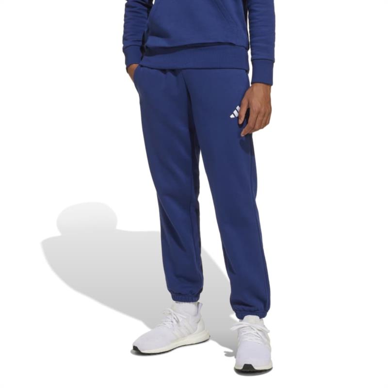 Pantalón largo para niño ADIDAS J SMALL LOGO FL 225 azul marino JY0610