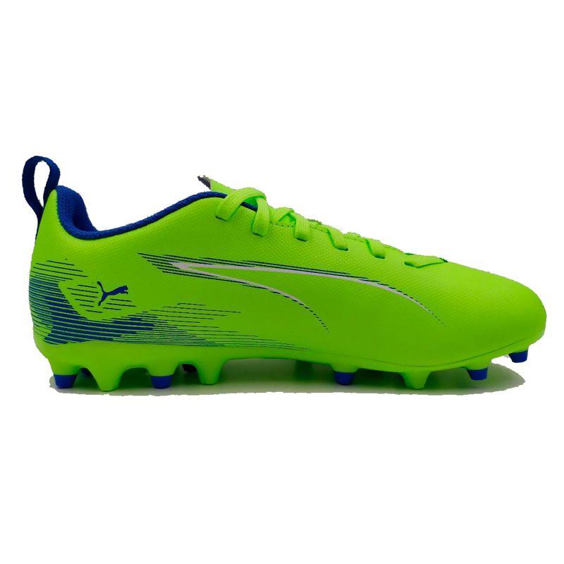 Bota multitaco de niño PUMA ULTRA 5 PLAY MG JR verde