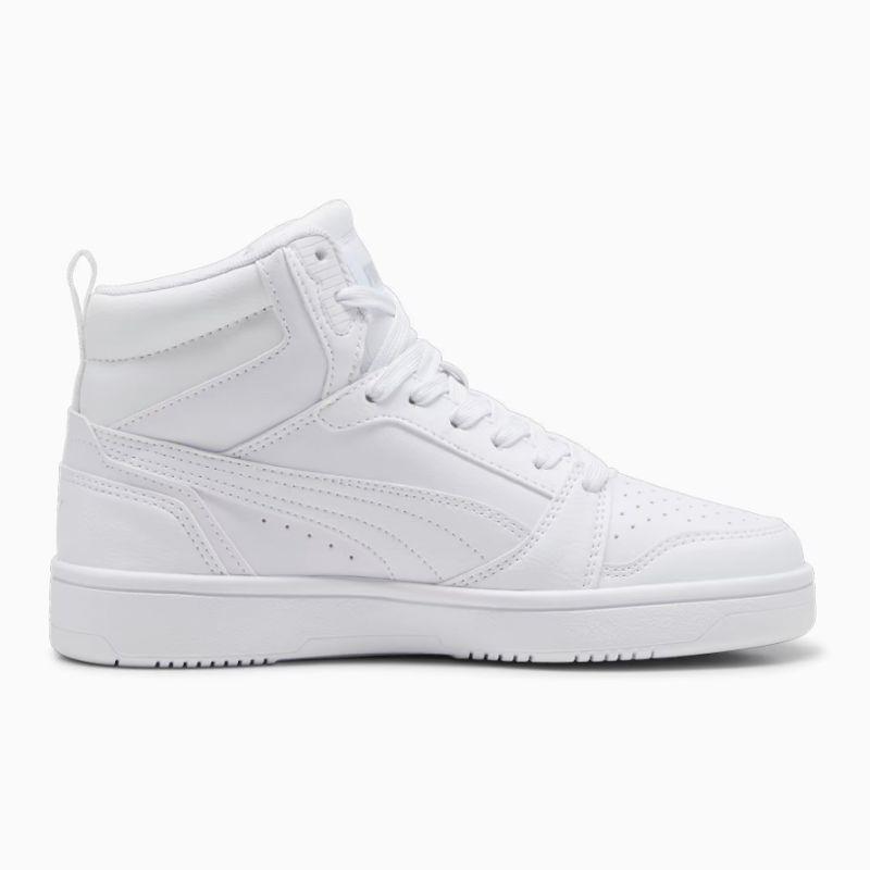 Zapatillas de bota para niño-a PUMA REBOUND V6 blanca