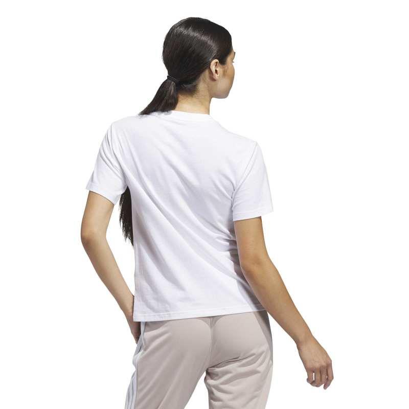 Camiseta manga corta para mujer ADIDAS UMBRELLAS blanca