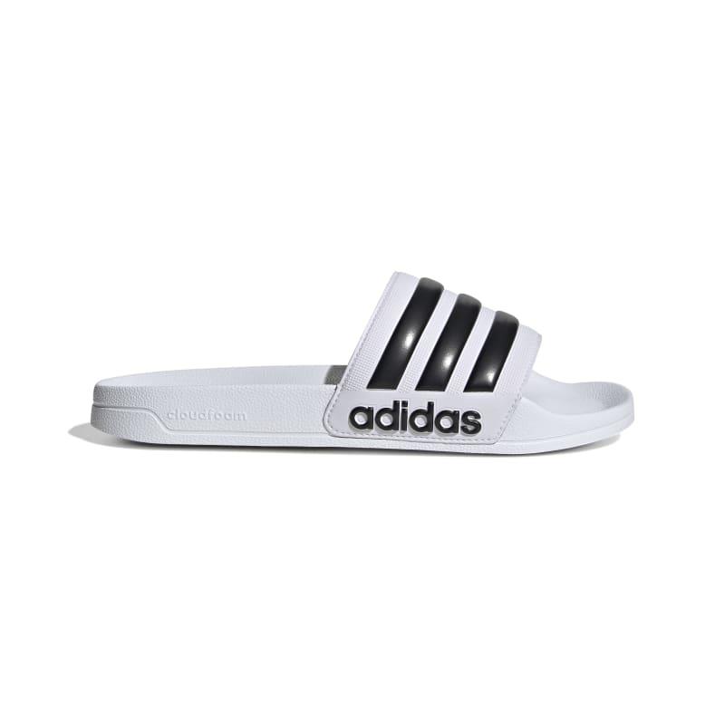 Chancla ADIDAS ADILETTE SHOWER blanca y negra GZ5921