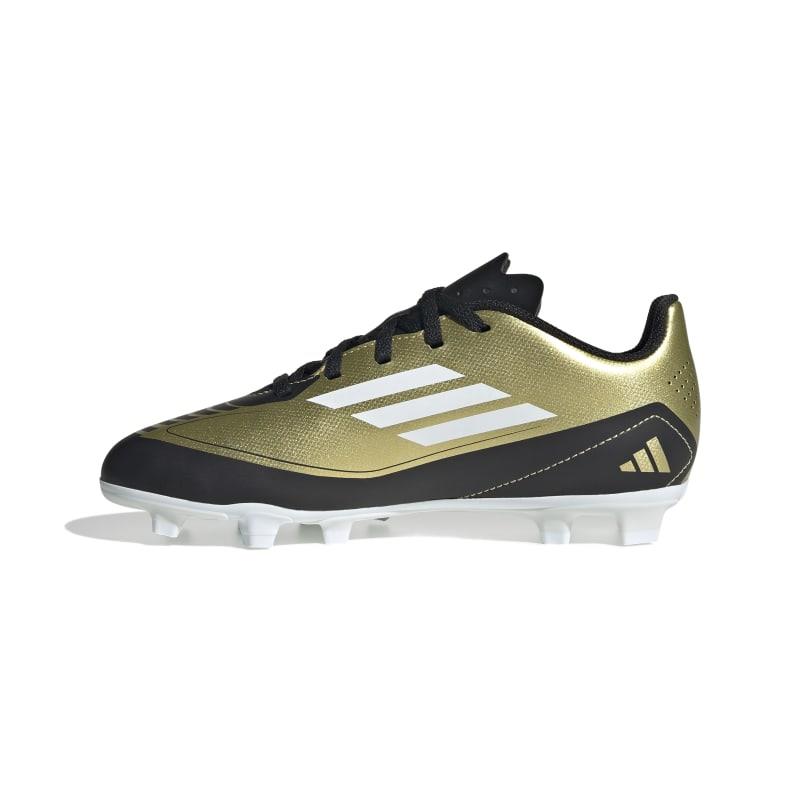 Botas de fútbol multitaco para niño ADIDAS F50 CLUB FxG J MESSI dorado