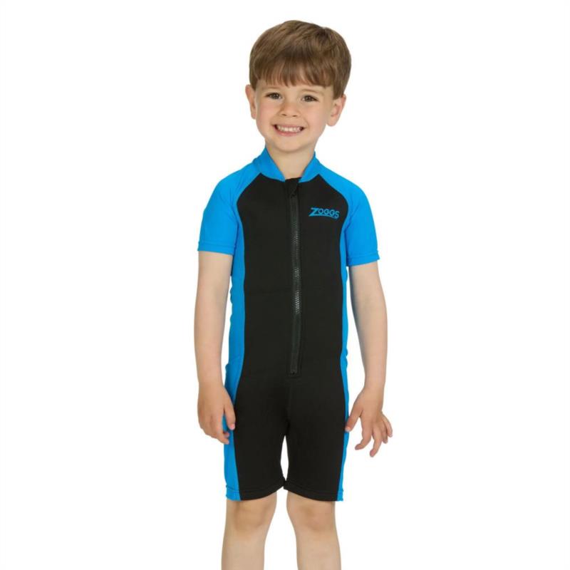 Neopreno de natación para niño ZOGGS SONIC KIDS negro y azul 464133-BKBL