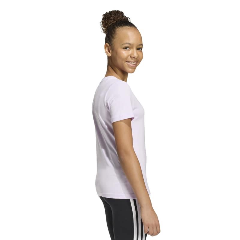 Camiseta manga corta para niña ADIDAS GLAM lila