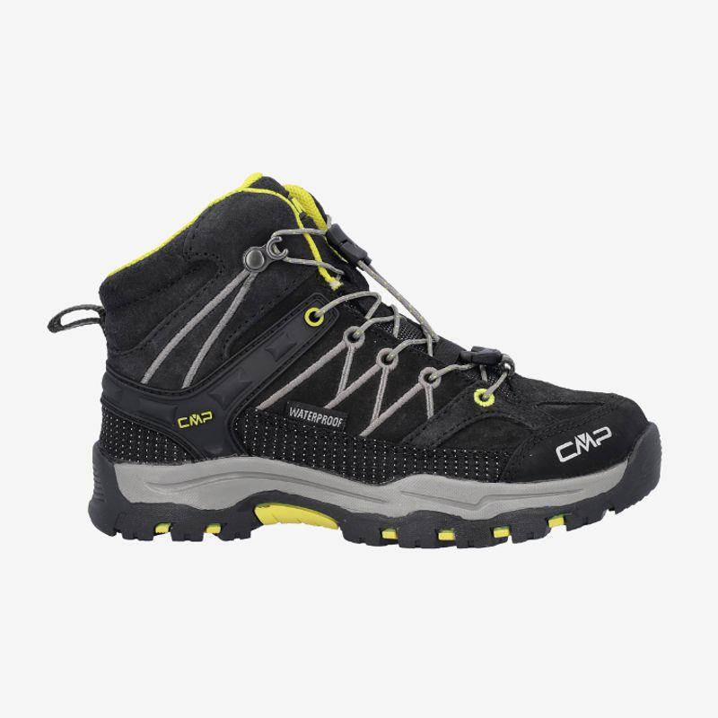Bota de montaña para niño-a CMP RIGEL MID negra 3Q12944-U951