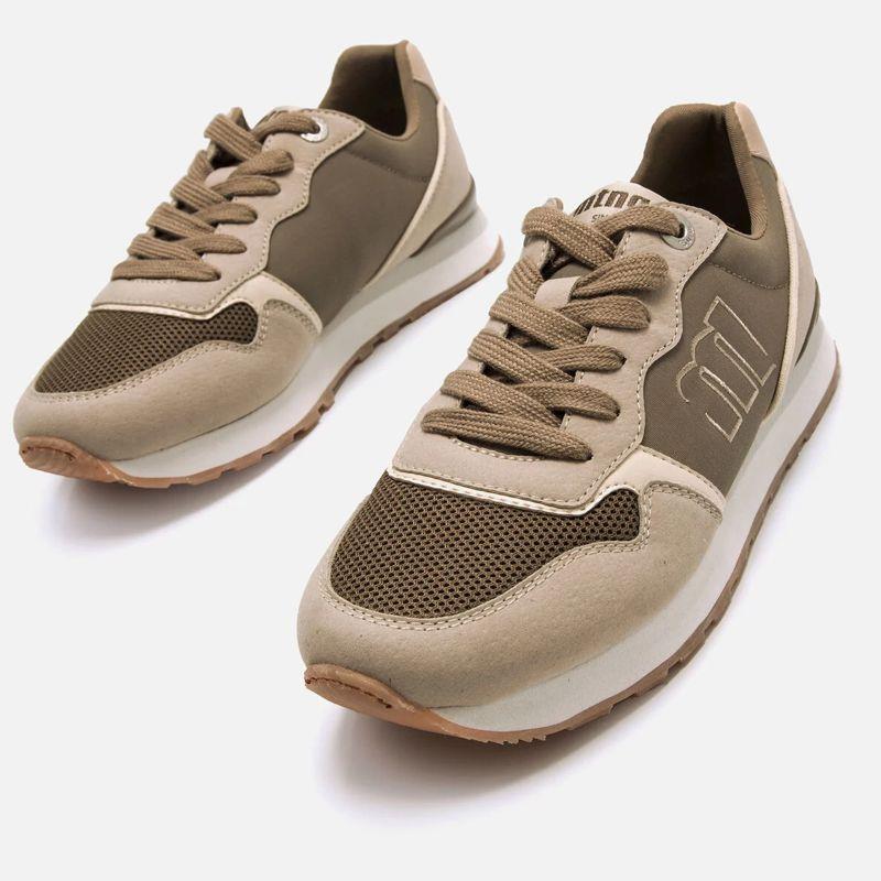 Zapatillas para mujer MUSTANG JOGGO CLASSIC kaki