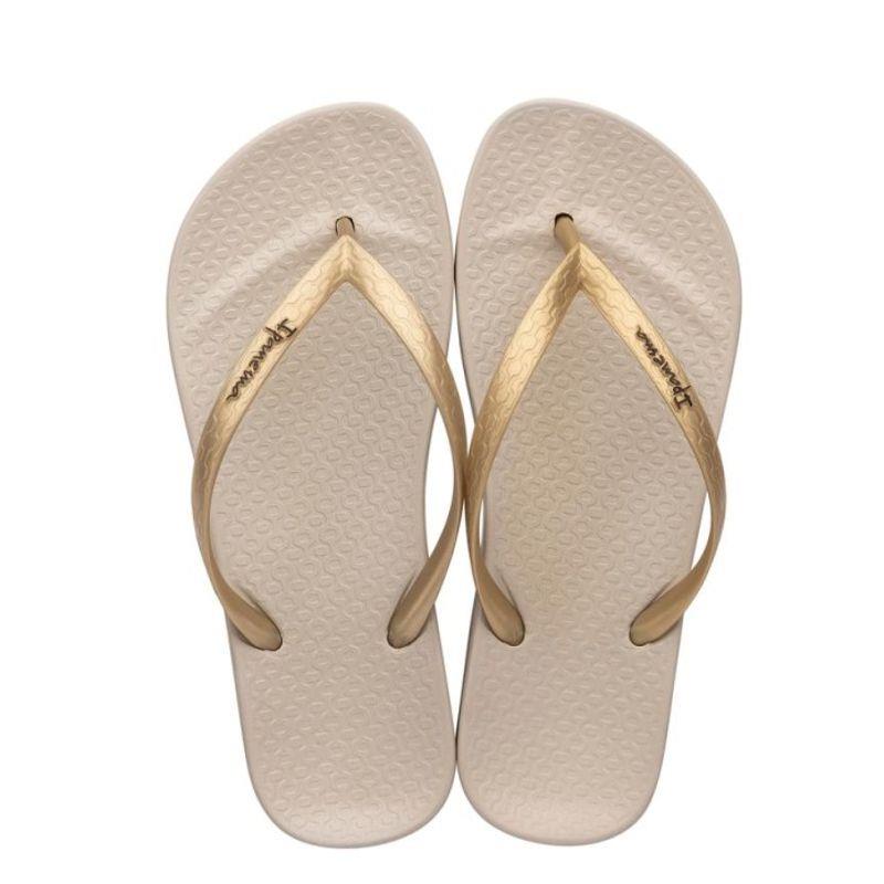 Sandalia de dedo de mujer IPANEMA ANATOMICA beige y oro