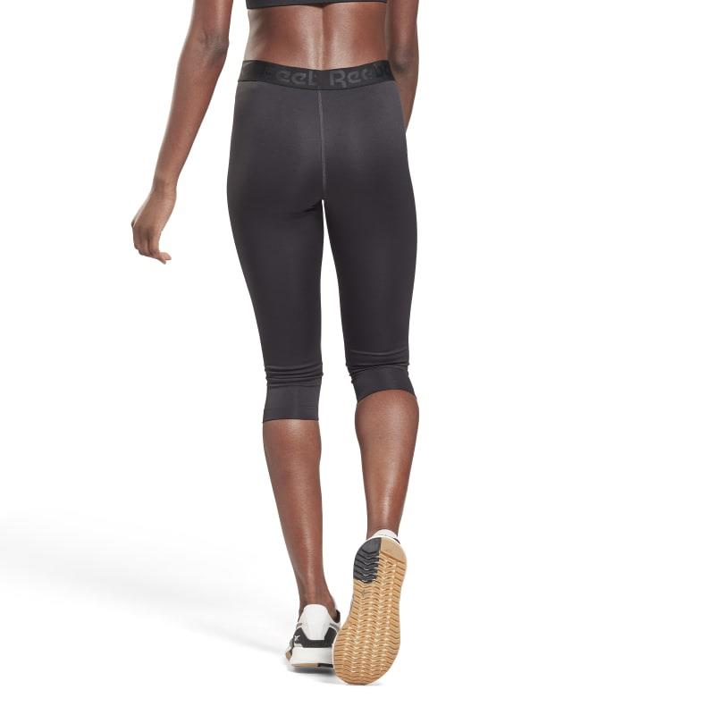 Malla pirata para mujer REEBOK WOR COMM CAPRI negra