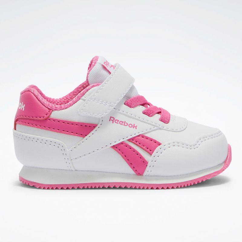 Zapatillas para niña REEBOK ROYAL CLASSIC JOGGER 3.0 blanca y rosa 100209452