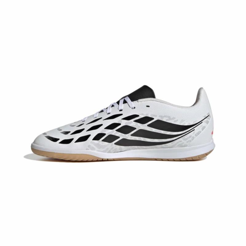 Zapatillas fútbol sala para niño ADIDAS PREDATOR CLUB IN J blanca y rosa