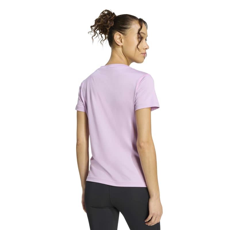 Camiseta manga corta para mujer ADIDAS ESSENTIALS V rosa