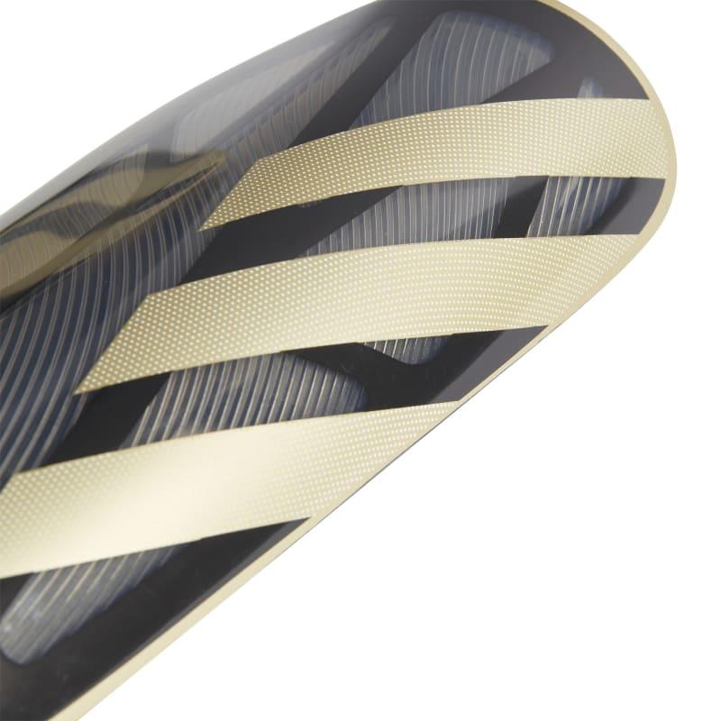 Espinilleras con lycra ADIDAS TIRO SG LEAGUE negra y dorada