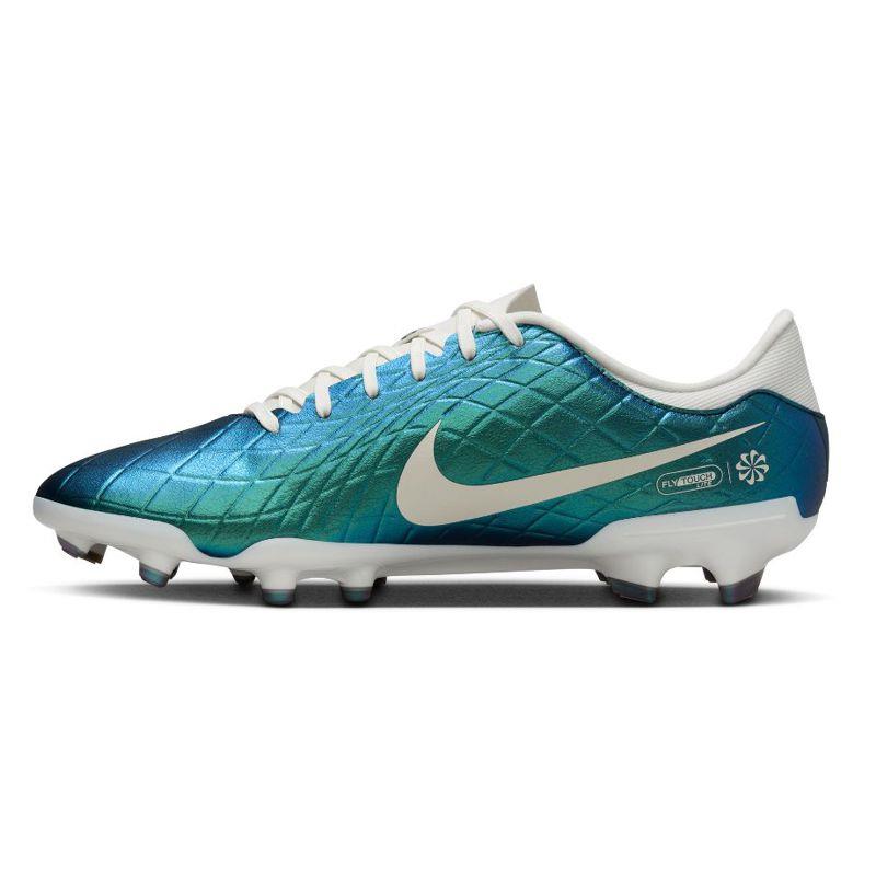 Bota fútbol multitaco NIKE TIEMPO LEGEND 10 ACADEMY FG/MG 30 azul verdoso
