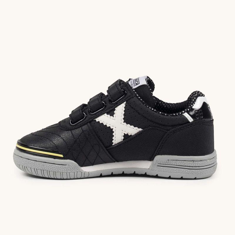 Zapatillas fútbol sala para niño MUNICH G-3 KID VCO negra