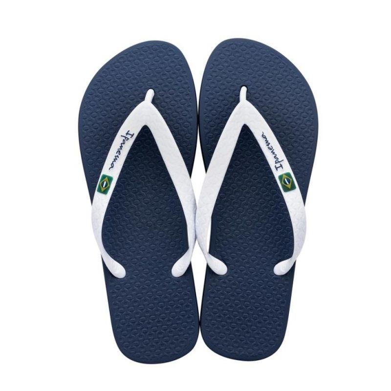 Sandalia de dedo de hombre IPANEMA CLASSIC BRASIL II azul marino y blanco