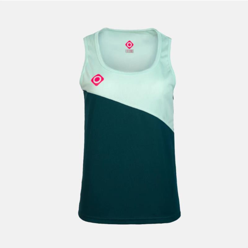 Camiseta tirantes para mujer IZAS ABI W V2 verde aqua I000105