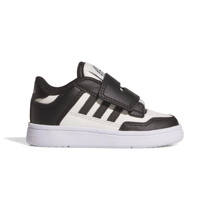 Zapatillas para niño ADIDAS RAPID COURT CF I negra y blanca JS3546