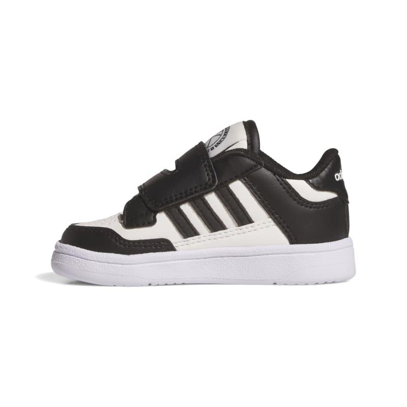 Zapatillas para niño ADIDAS RAPID COURT CF I negra y blanca