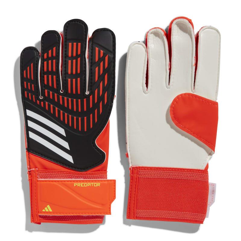 Guantes de portero para niño-a ADIDAS PREDATOR GL TR J negro y rojo IQ4029
